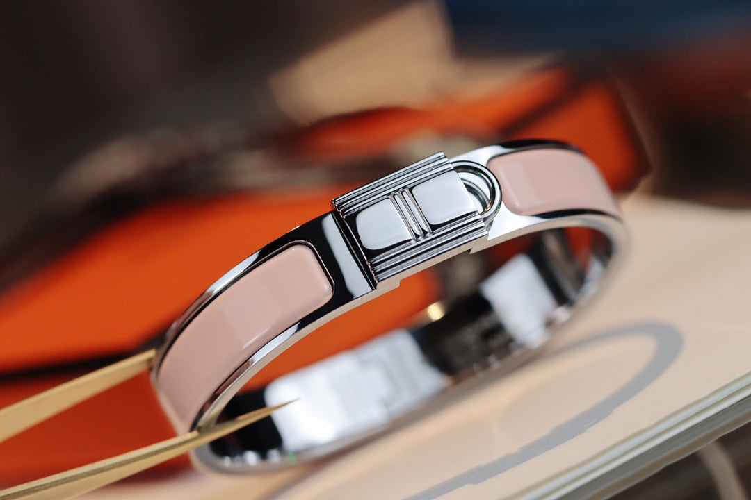 HELENE LOCK PINK GOLD BRACELET PINK