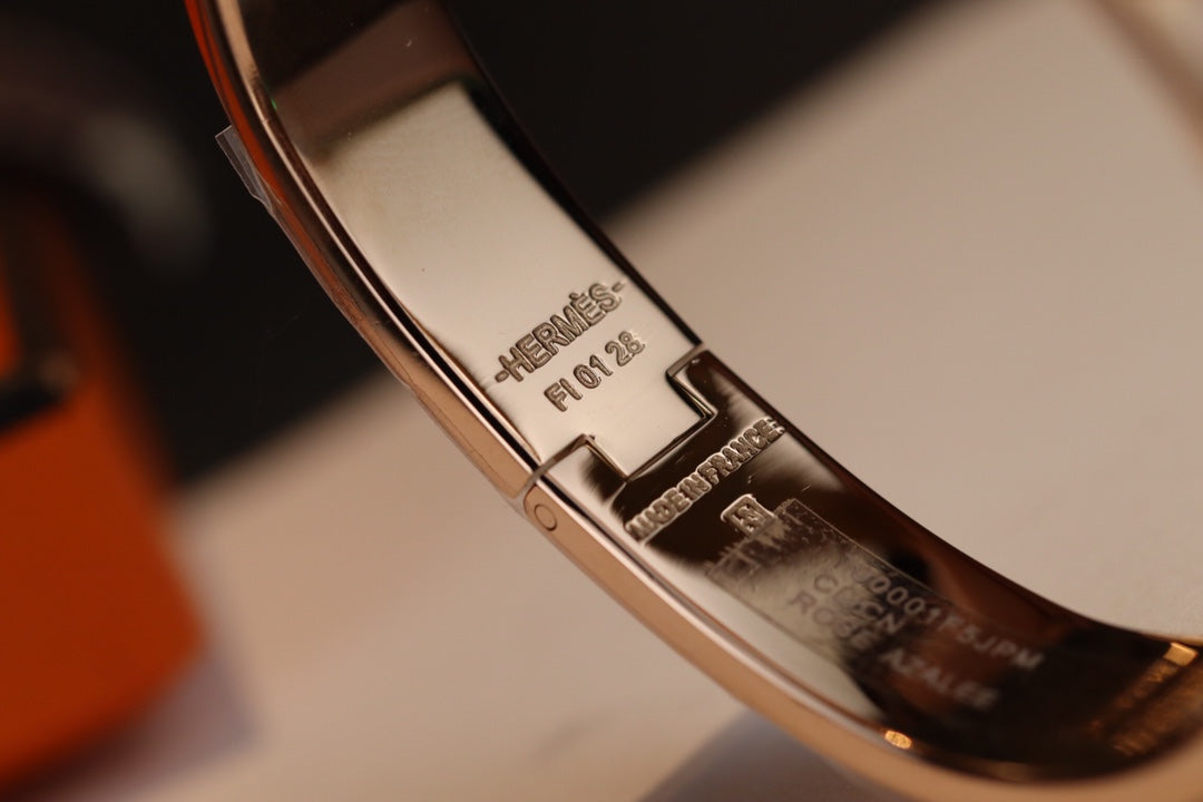 HELENE LOCK PINK GOLD BRACELET PINK