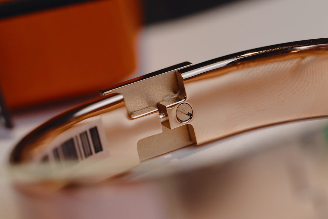 HELENE LOCK PINK GOLD BRACELET PINK