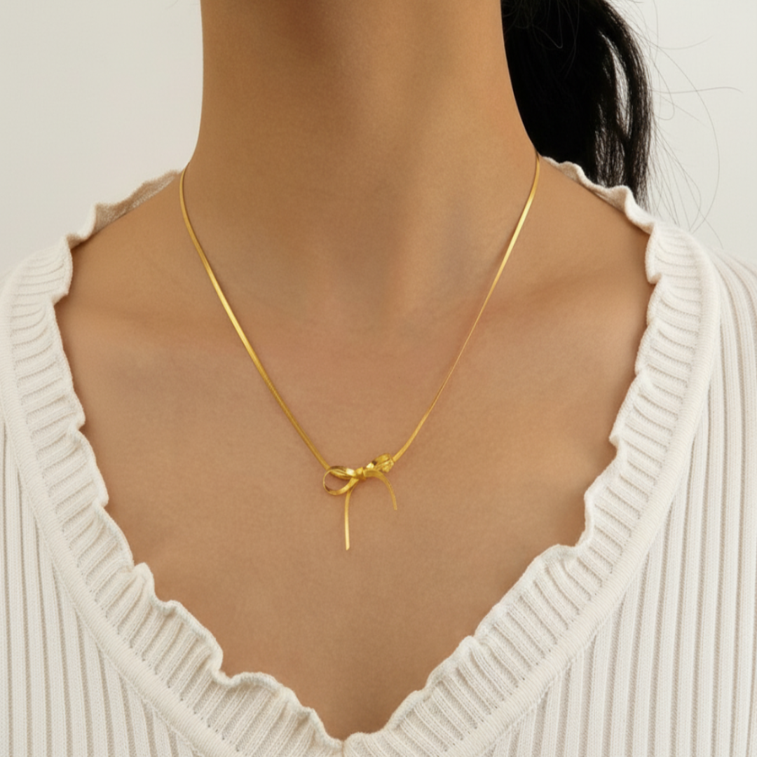 Carol Bow Necklace