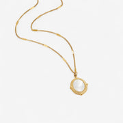 Bela Pearl Shell Pendant Necklace