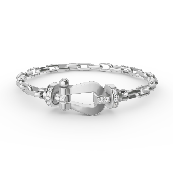 FORCE LARGE HORSESHOE CLASP  METAL BRACELET VARIANTS 2