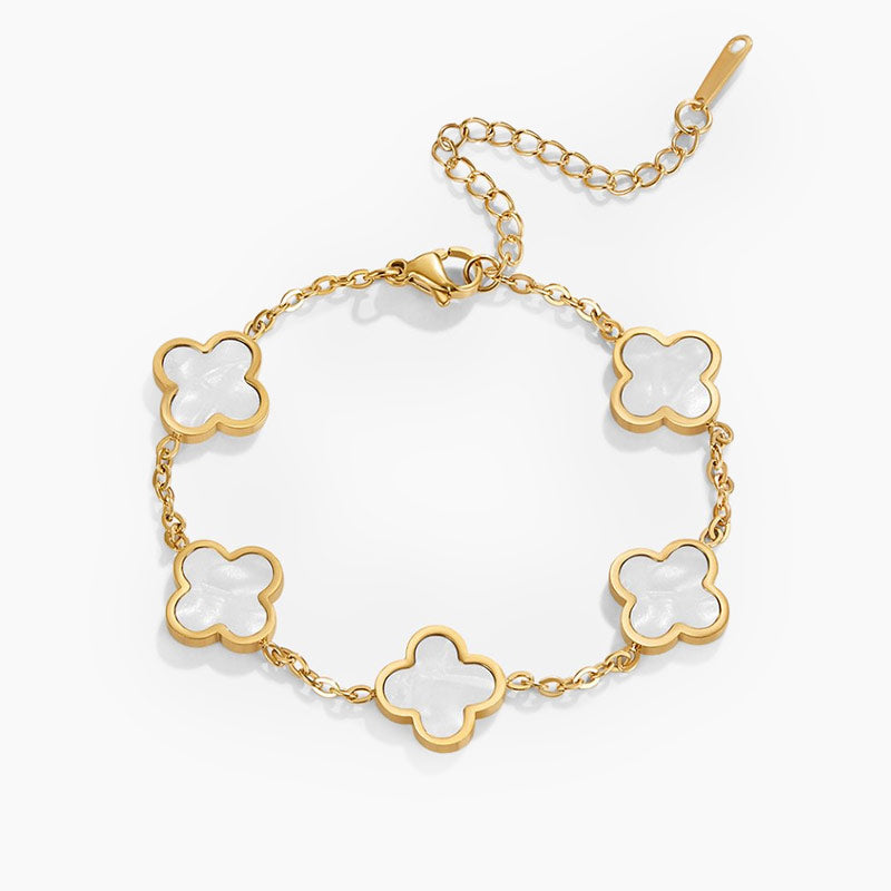 White Clover Bracelet