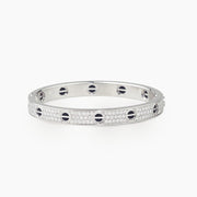 LOVE BRACELET 6.1MM DIAMOND-PAVED CERAMIC
