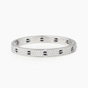 LOVE BRACELET 6.1MM DIAMOND-PAVED CERAMIC