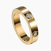 ETERNITY RING IN GOLD