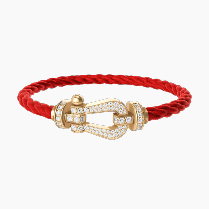 FORCE LARGE HORSESHOE FULL DIAMOND BRACELET VARIANTS 2