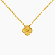 CLOVER | GOLD NECKLACE