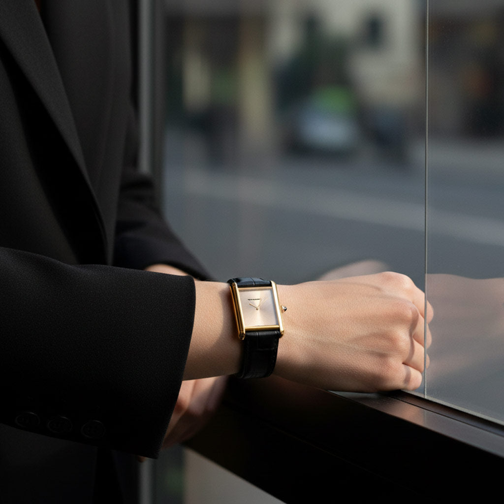 CLASSIC WATCH ELEGANT GOLD